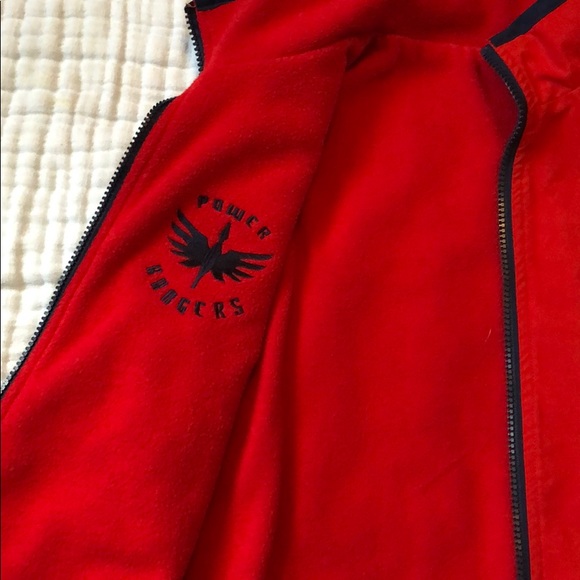 Boys Spring/Fall Reversible Power Rangers Vest - Picture 3 of 5